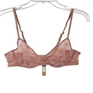 Skims logo underwire bra Nwt